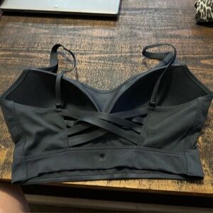 Victoria secret Black Strappy Sports Bra